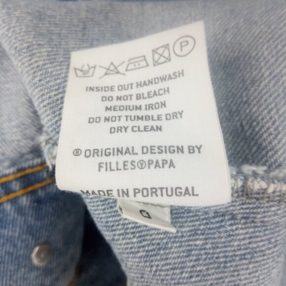 Filles A Papa, Blue Jean Ripped, Older Girls/Women's Chained Jacket - Picture 4 of 14